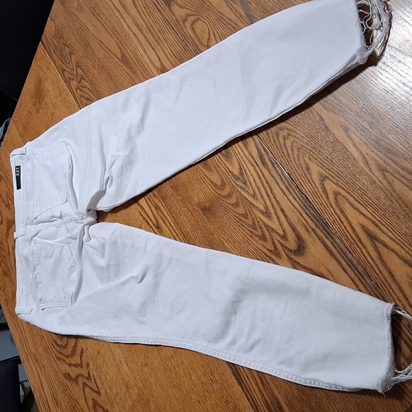 KUT FROM THE KLOTH Jeans Womens 2 DONNA FAB AB HIGH RISE Pants Used Denim FRAY - Picture 8 of 8